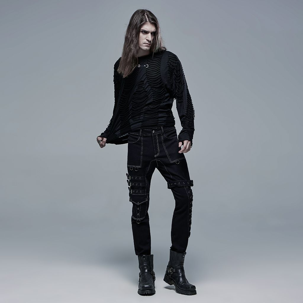 High Hopes Trousers Black/White