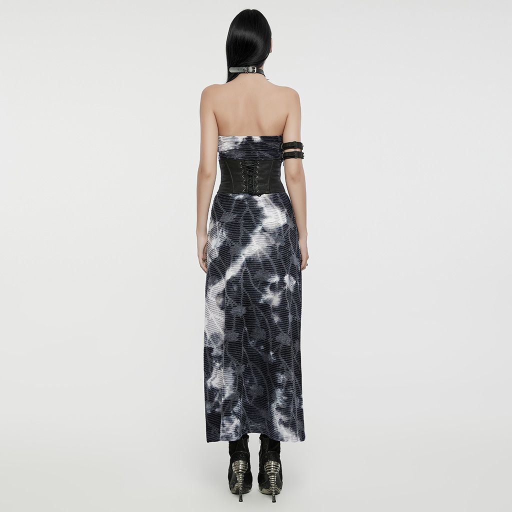 Yes I Do Dress Zwart - Grijs