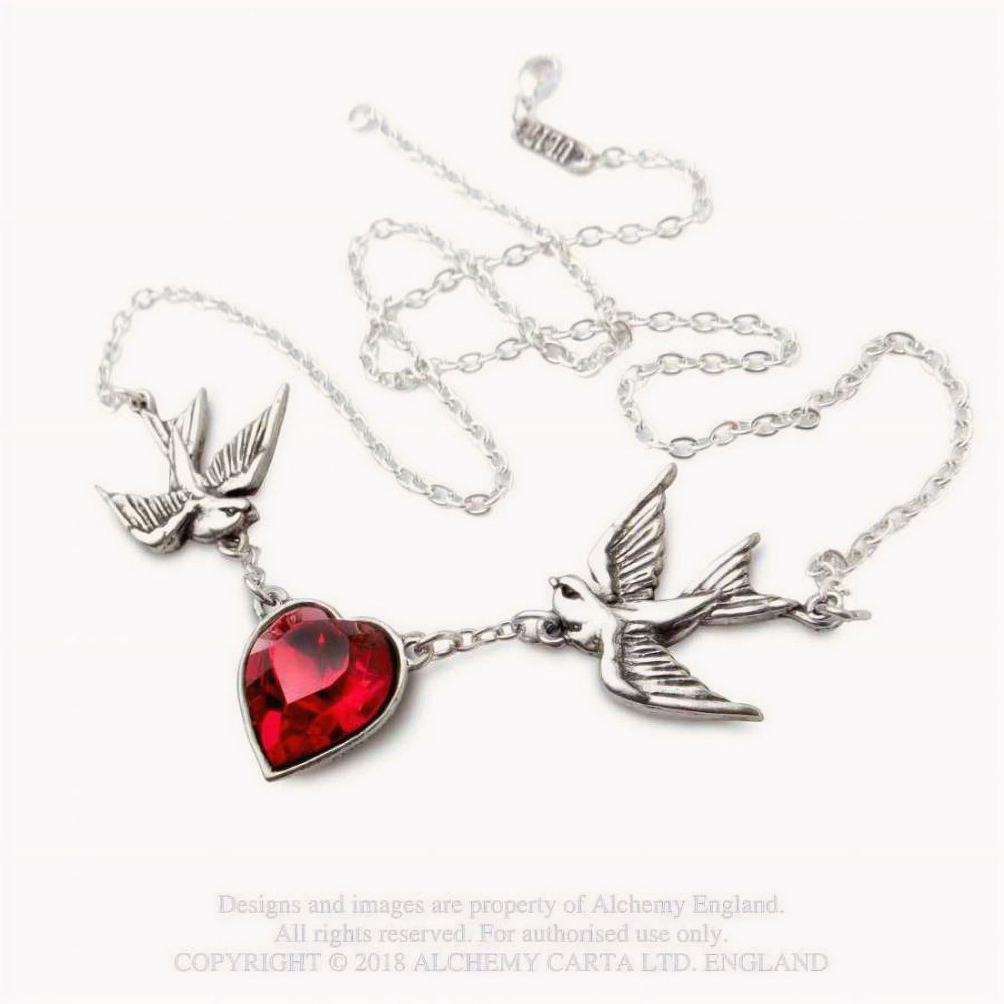 Swallow Heart Halsketting