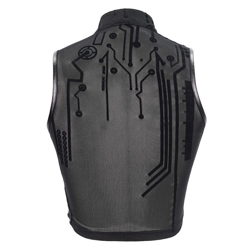 Devil Fashion Circuit Top