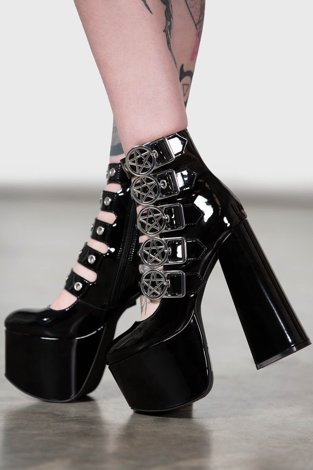 Killstar Panic Plateauschoenen