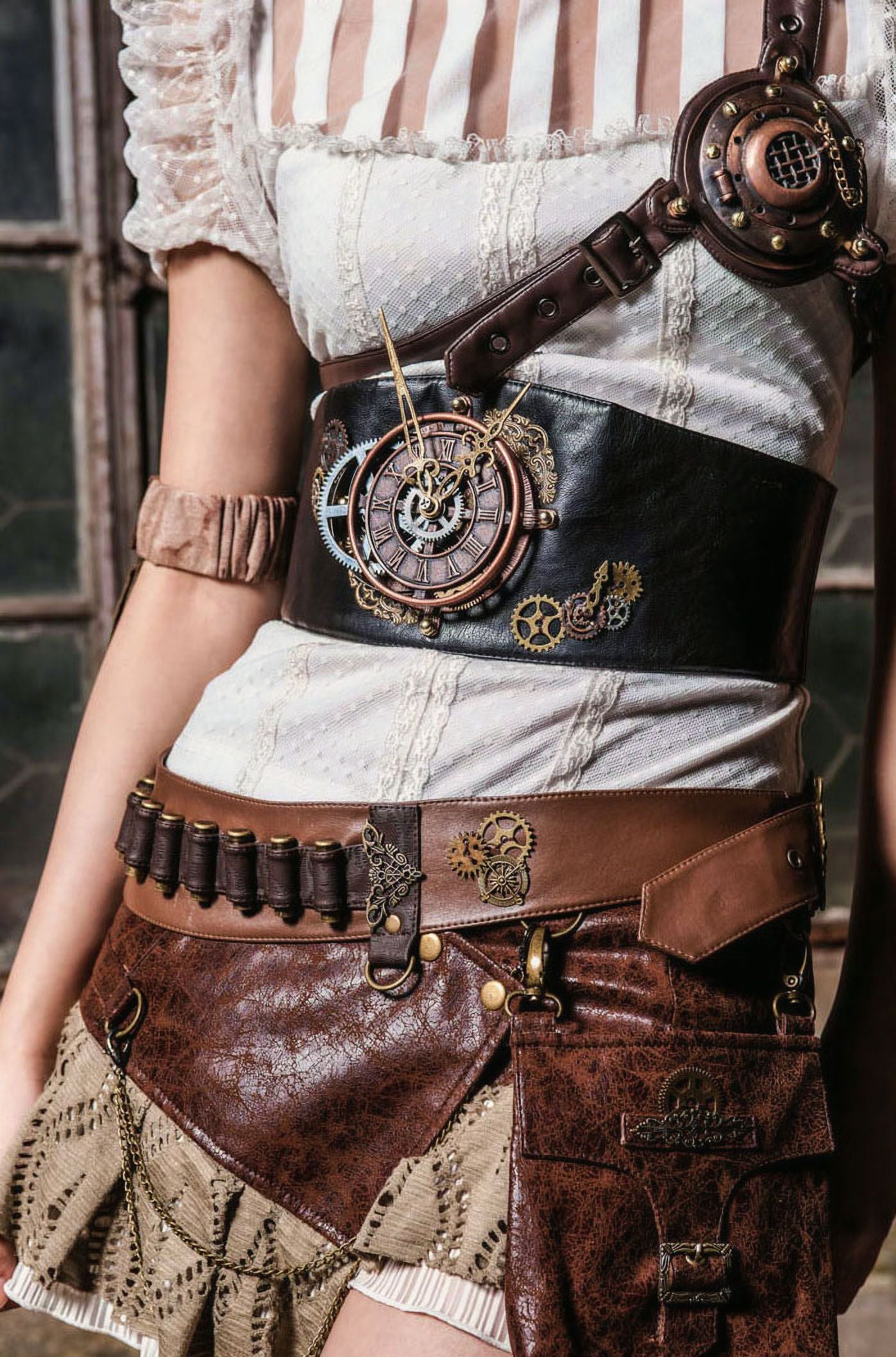 Steampunk Bullet Riem