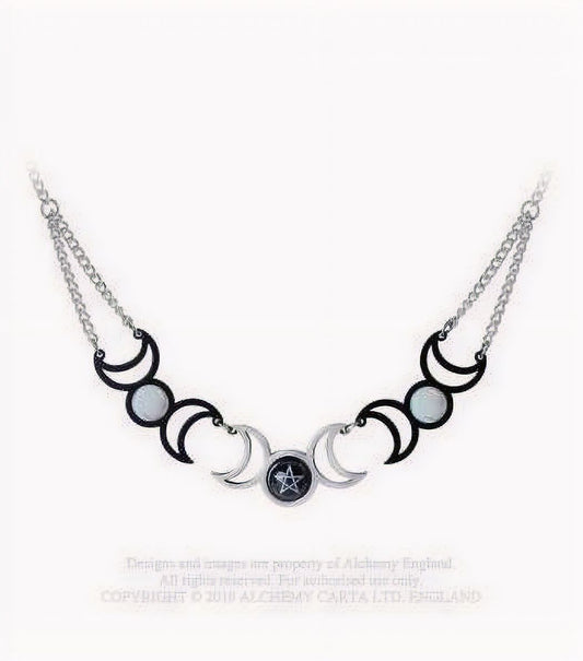 Tres Lunae Halsketting
