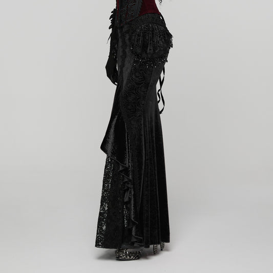 Empress Maxi Rok Zwart