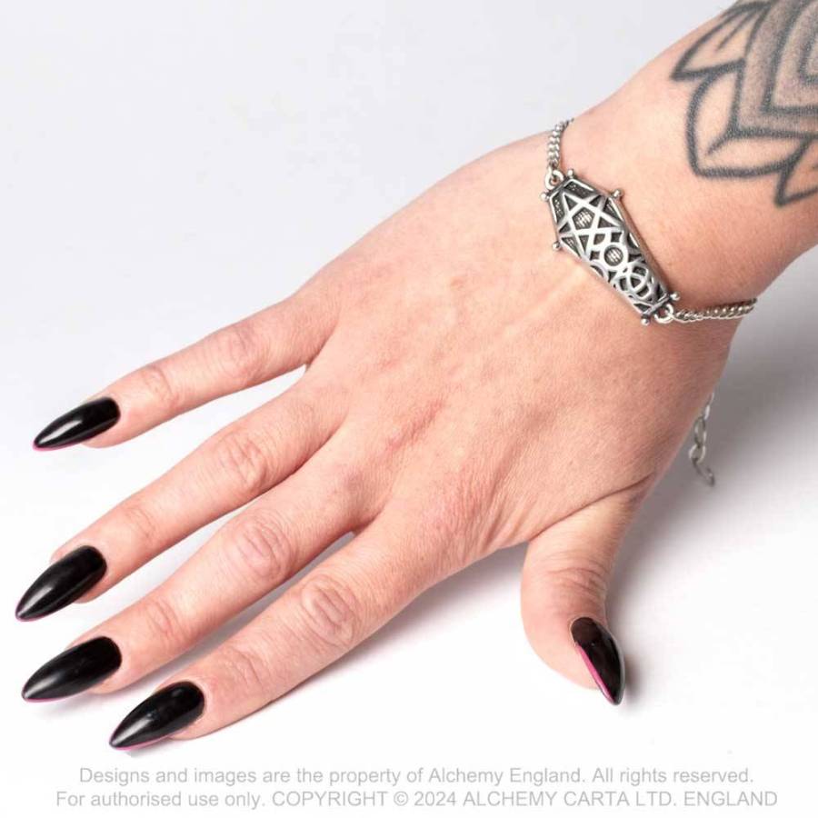 Hex Coffin Armband