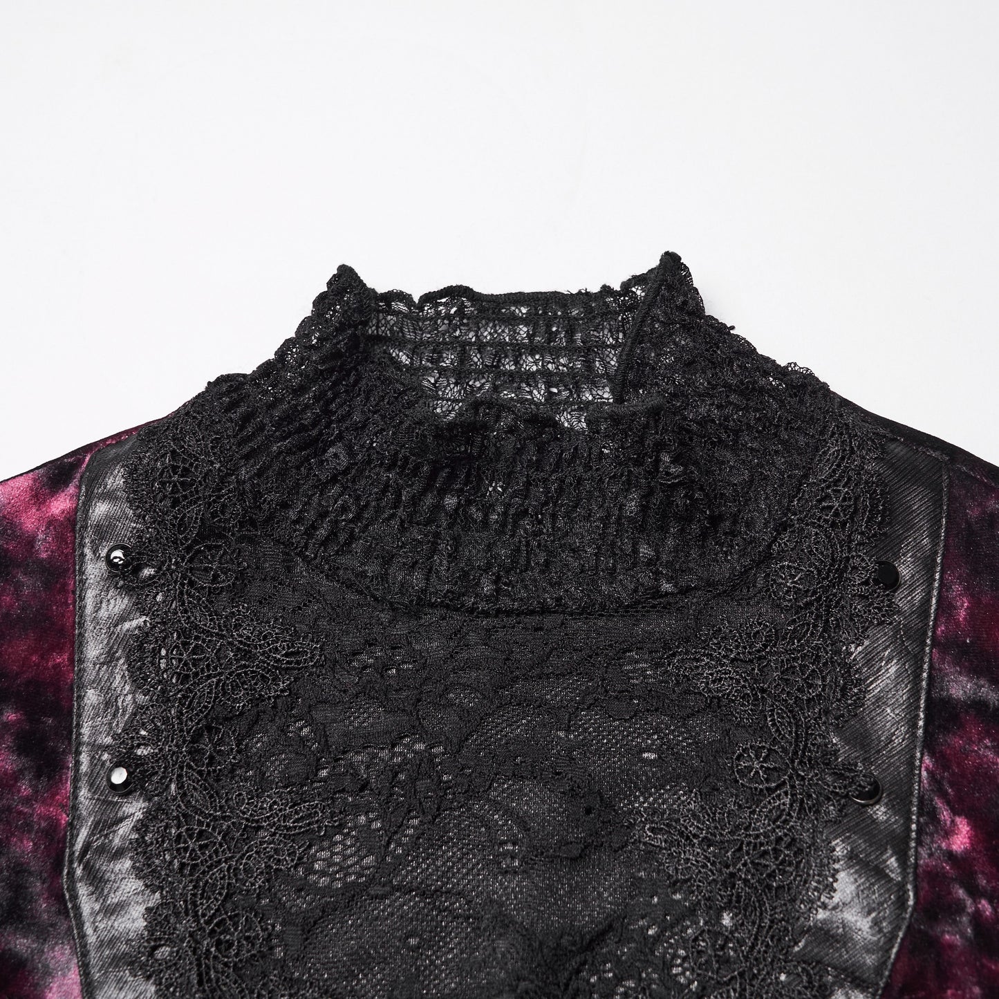 Broken Promise Top Rood - Zwart