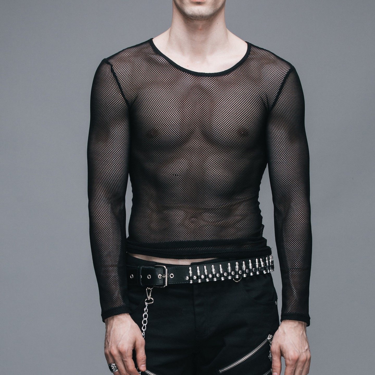 Being Here Fishnet Top