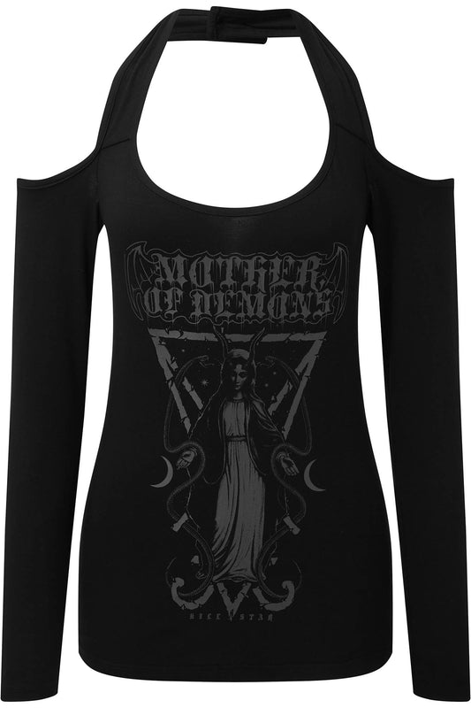 Killstar Whiplash Bardot Top