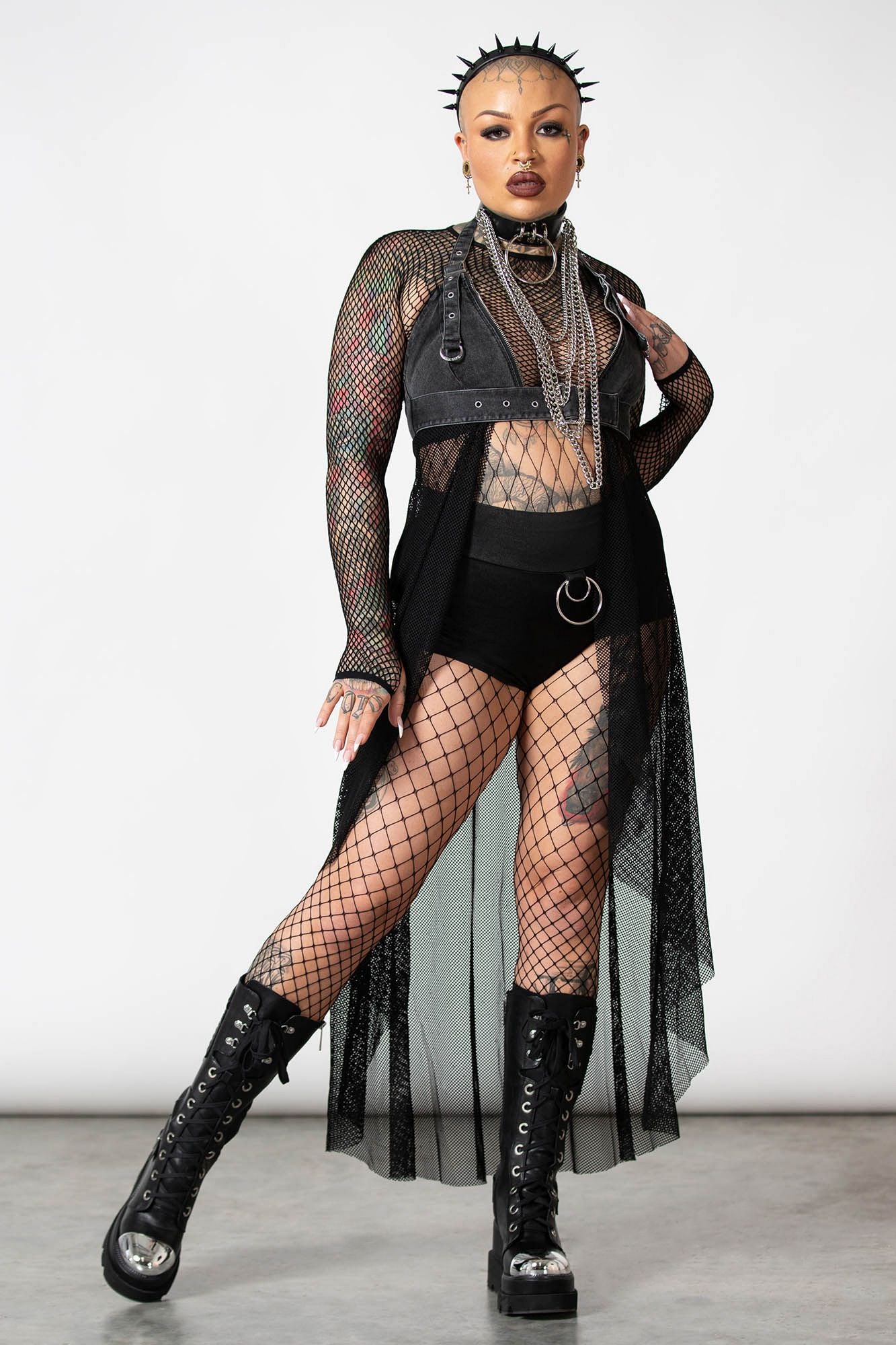Killstar Oriana Mesh Duster