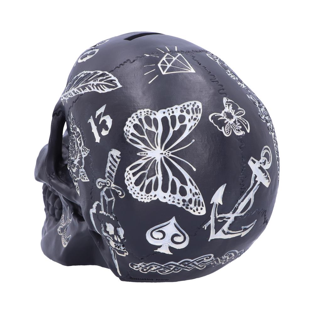 Tattoo Skull Spaarpot