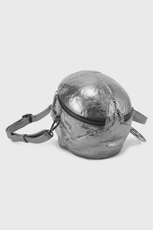 Grave Digger Skull Handbag Gunmetal