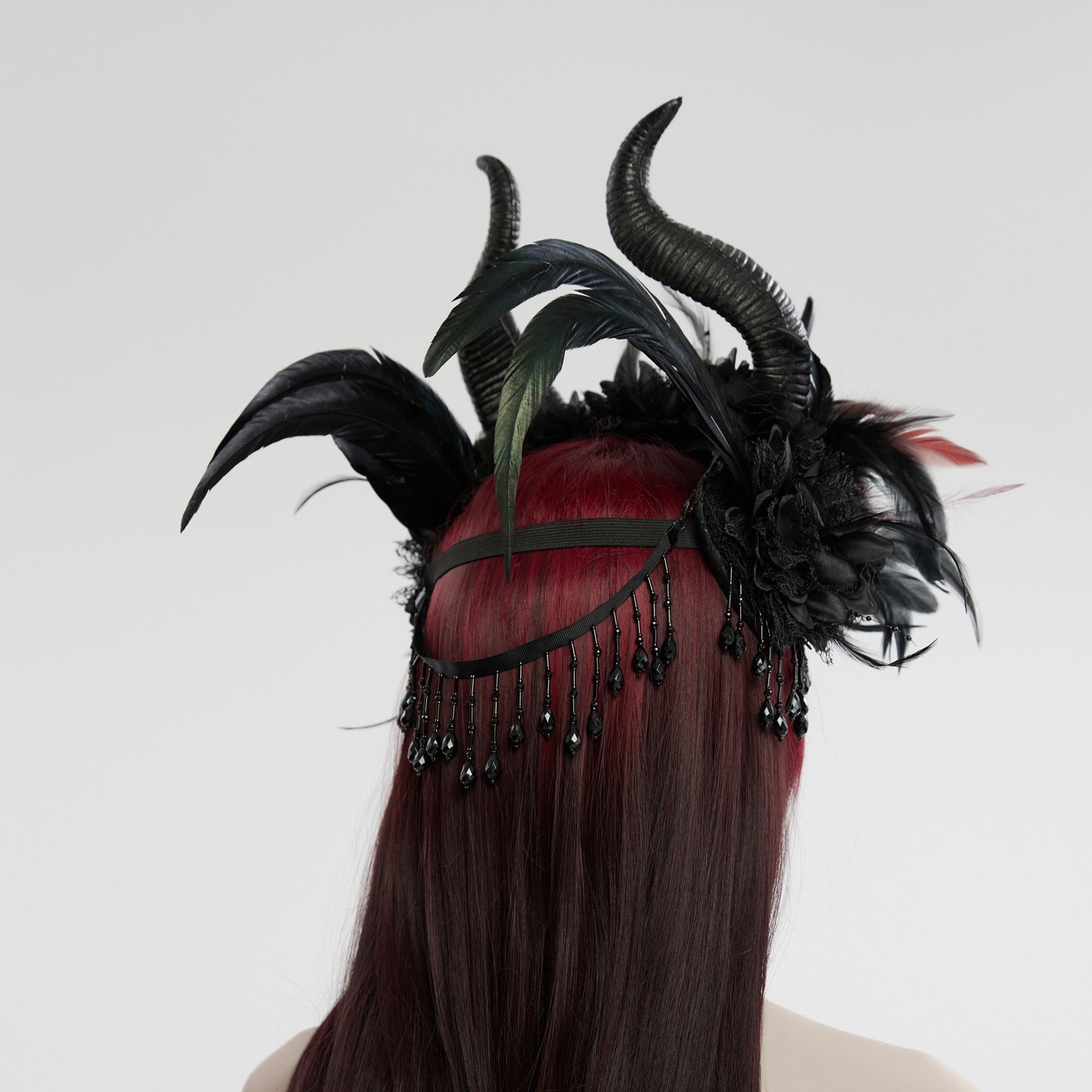 Masquerade Horned Headpiece