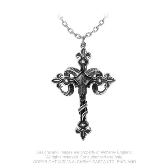 Cross of Baphomet Hanger - Halsketting