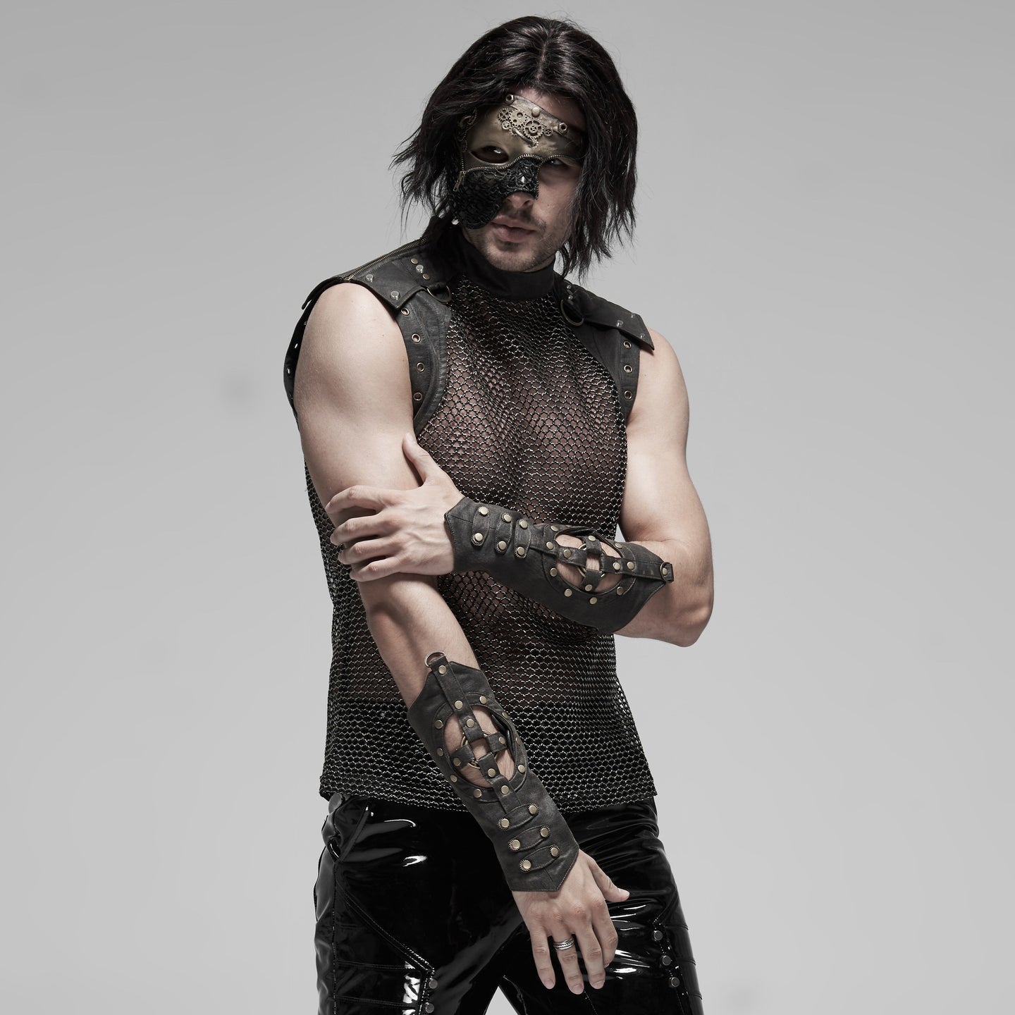 Burning Man Arm Guards Male