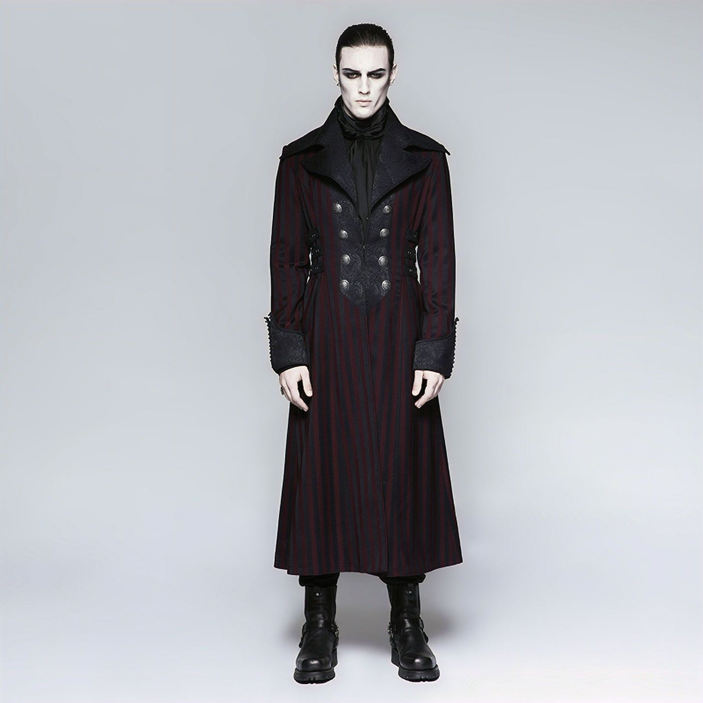 Chaser Coat Black/Burgundy