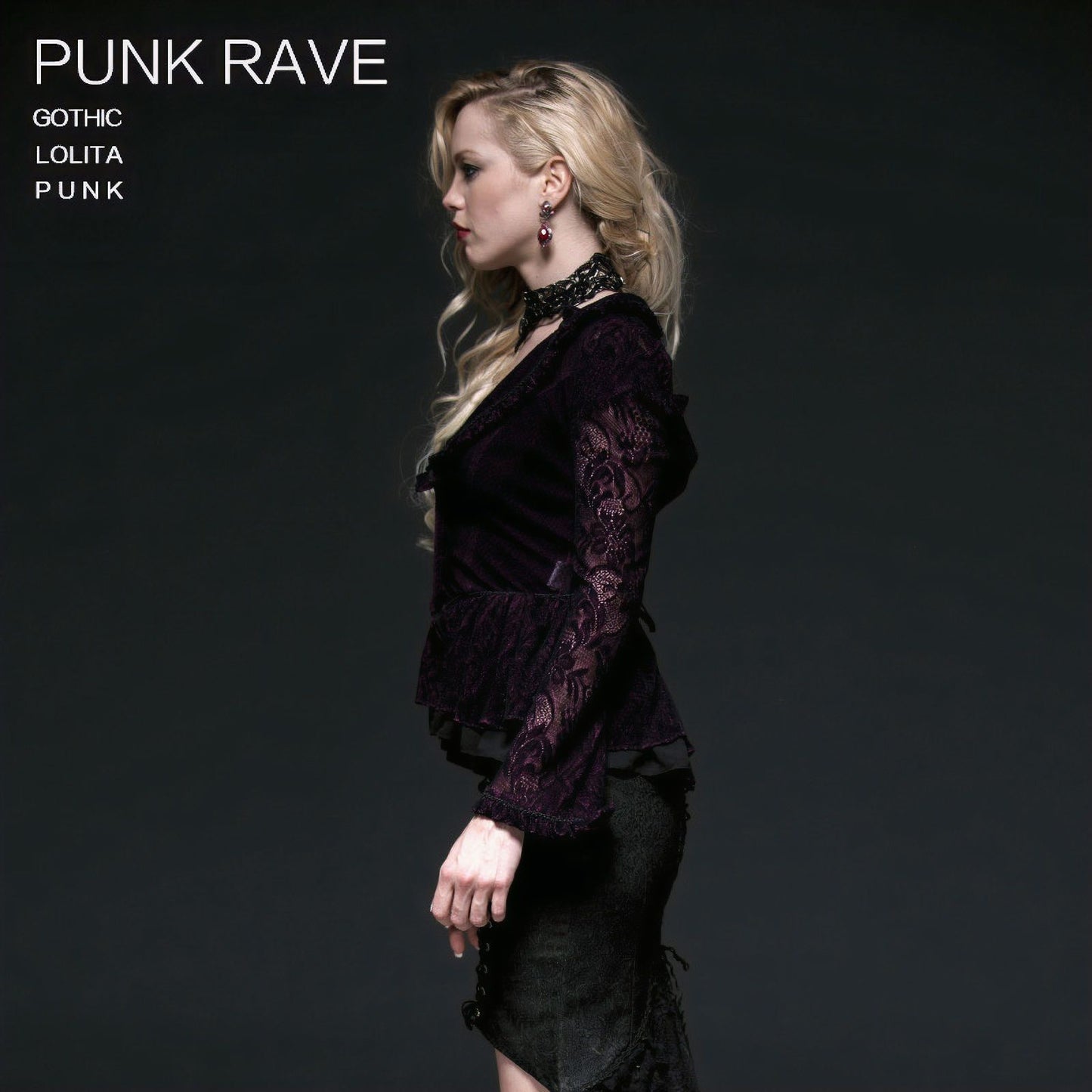 Punk Rave Break The Rules Jas - Blouse