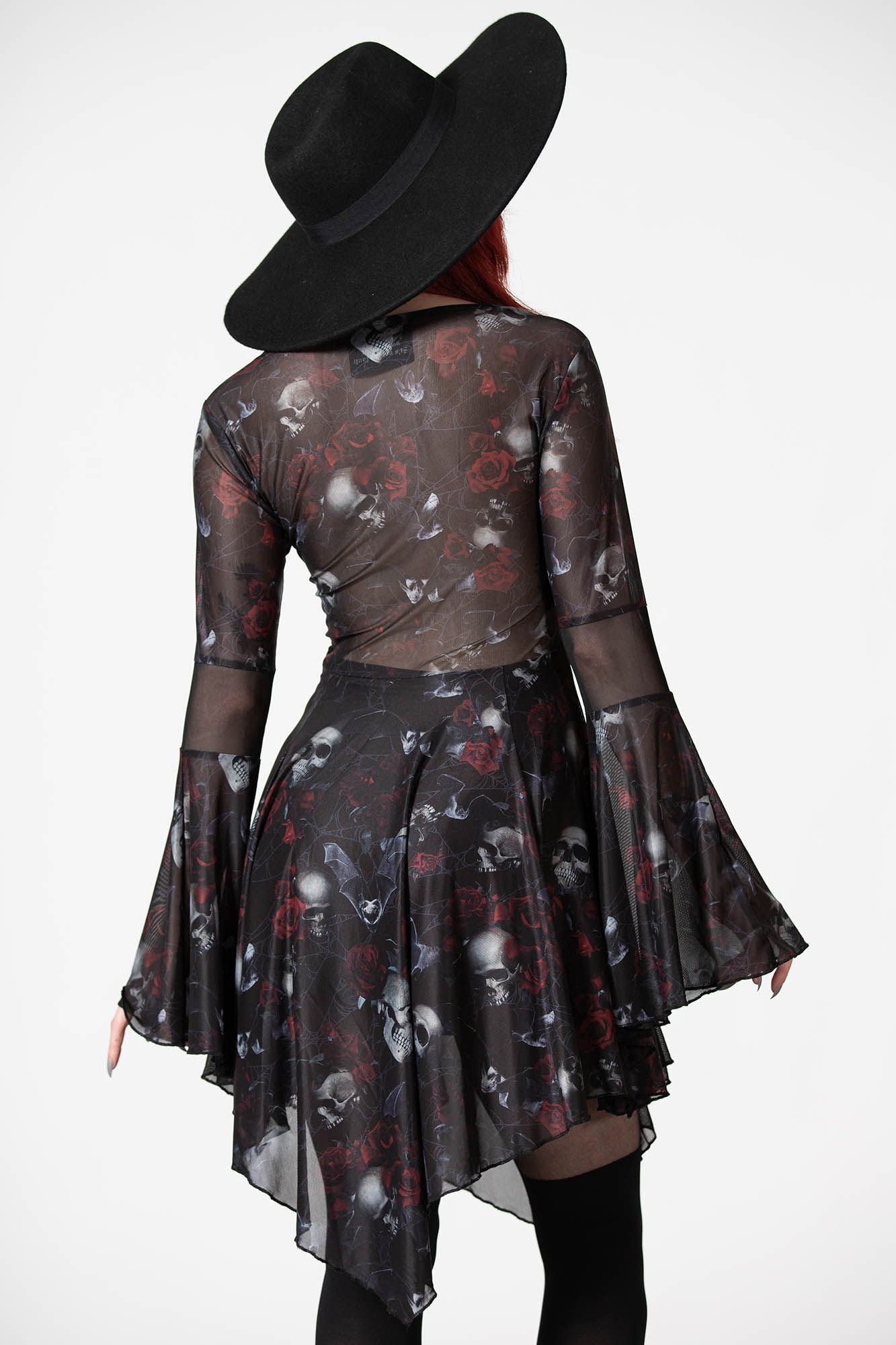 Killstar Bellflora Mesh Jurk