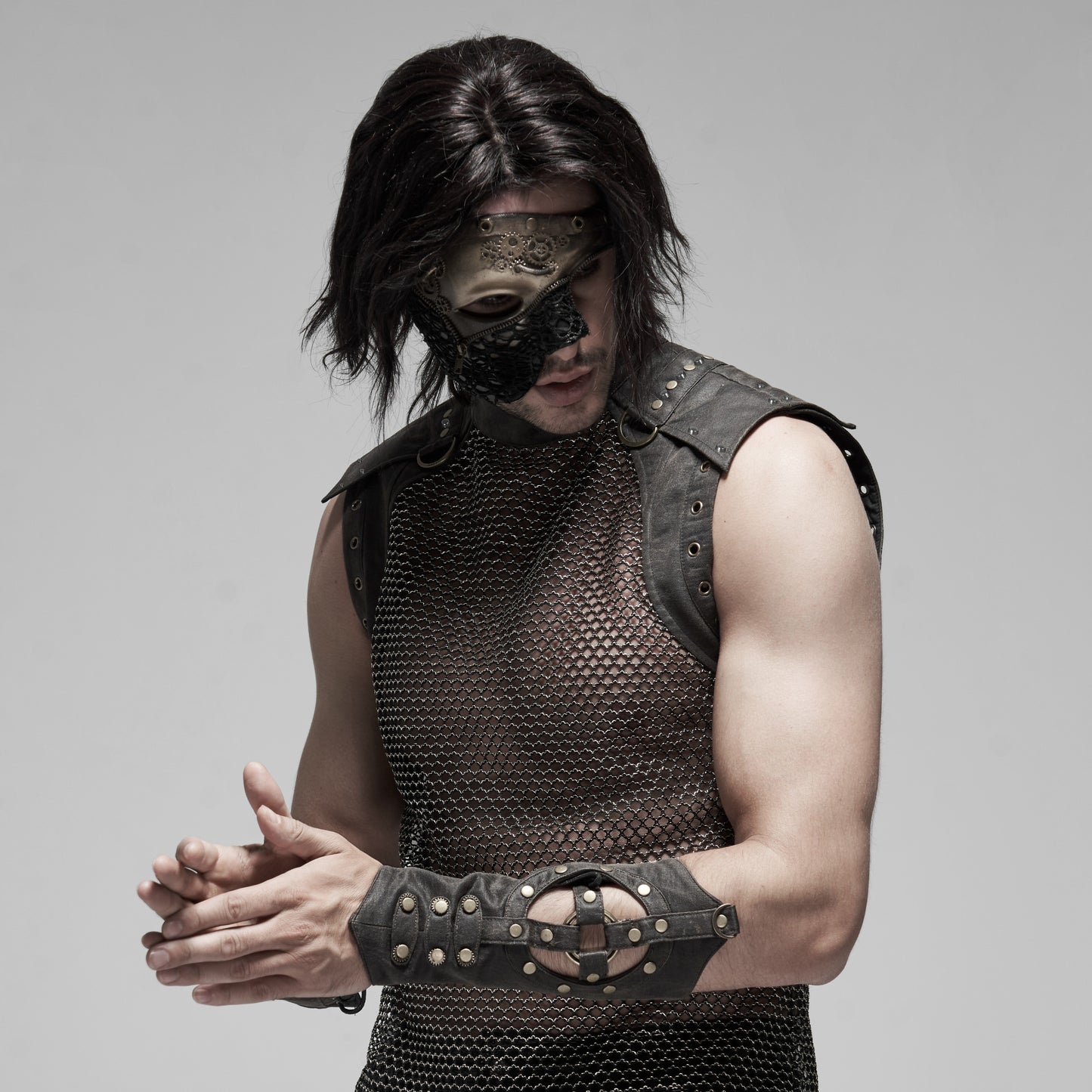 Burning Man Arm Guards Male
