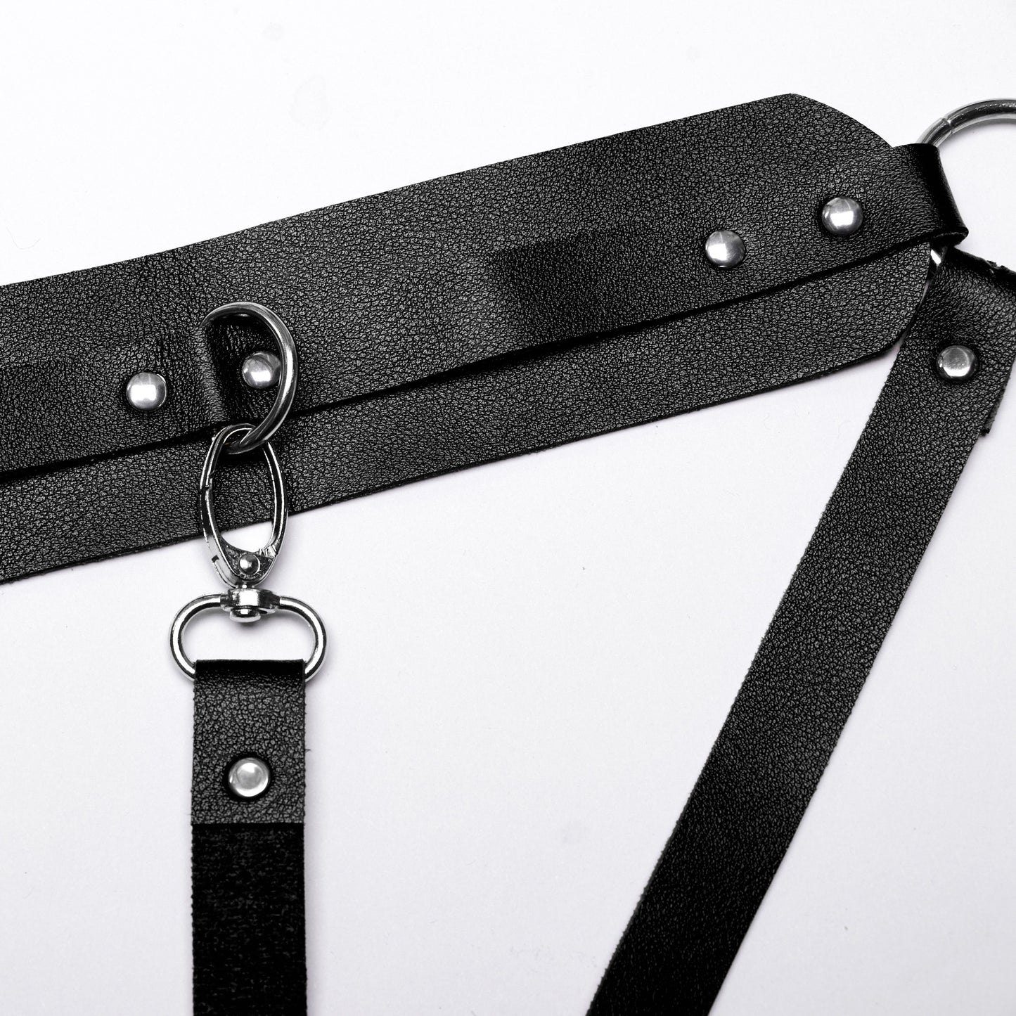 Haunt Me Waist Harness Zwart