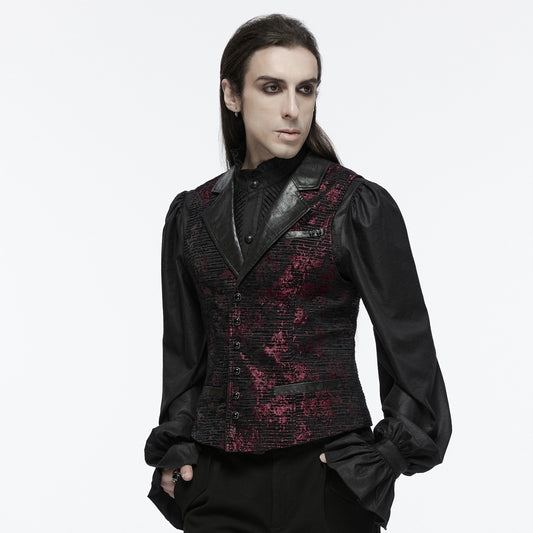 Free Me Gilet Rood - Zwart