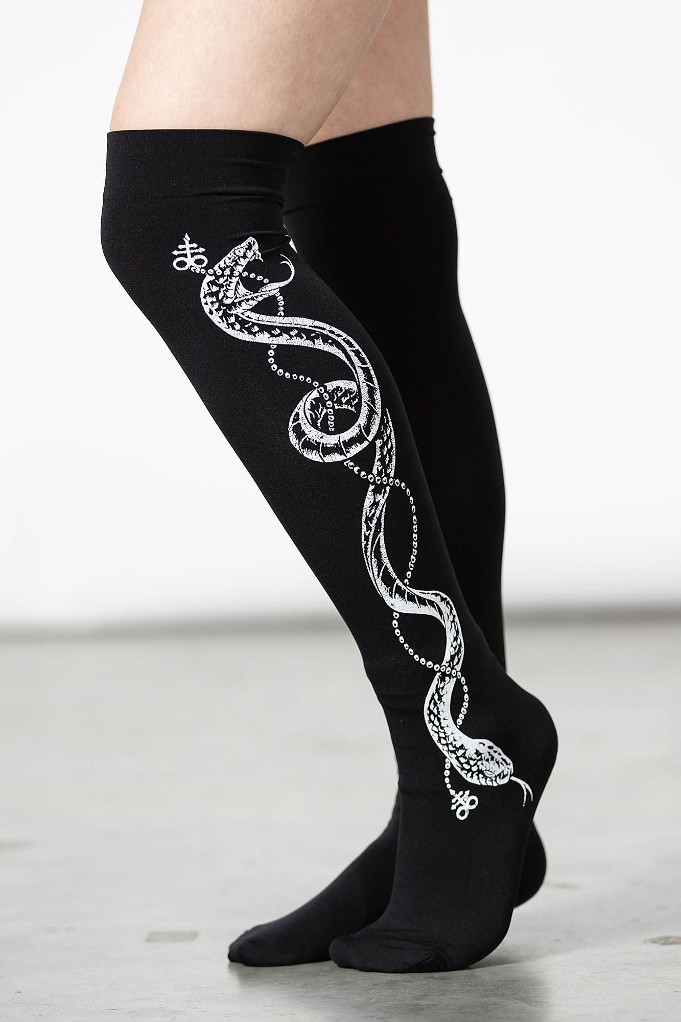 Killstar Cobra Maiden Stockings
