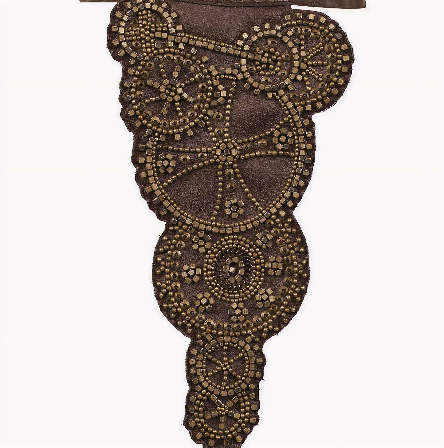 Corset Gear Cogs Brown