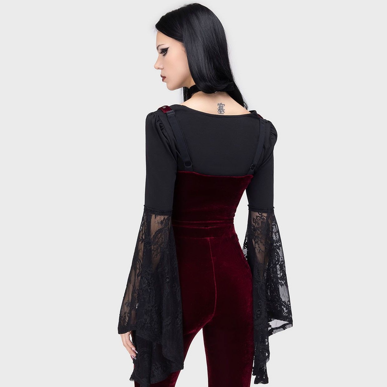 A Devil's Rose Underbust Corset Top