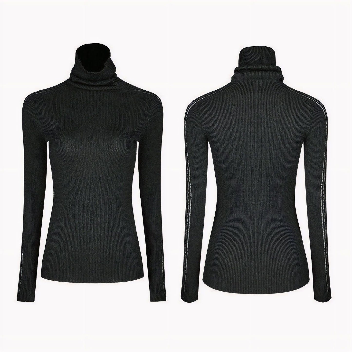 Distance Long Sleeve Top Zwart