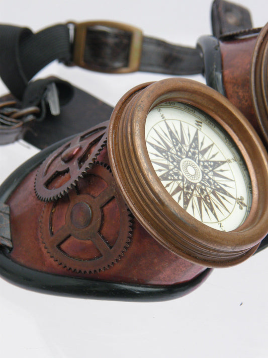 Steampunk Goggles Compass Dial II