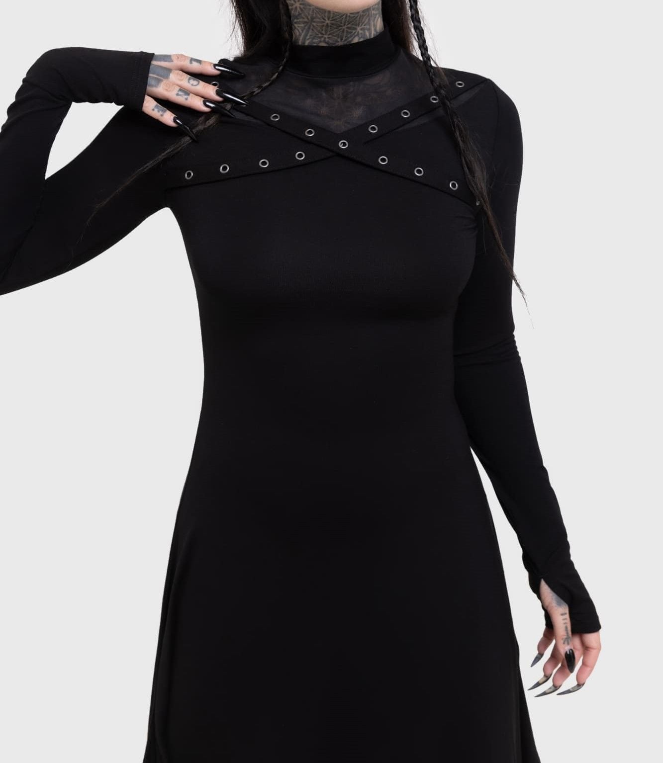Killstar Midnight  Riot Jurk