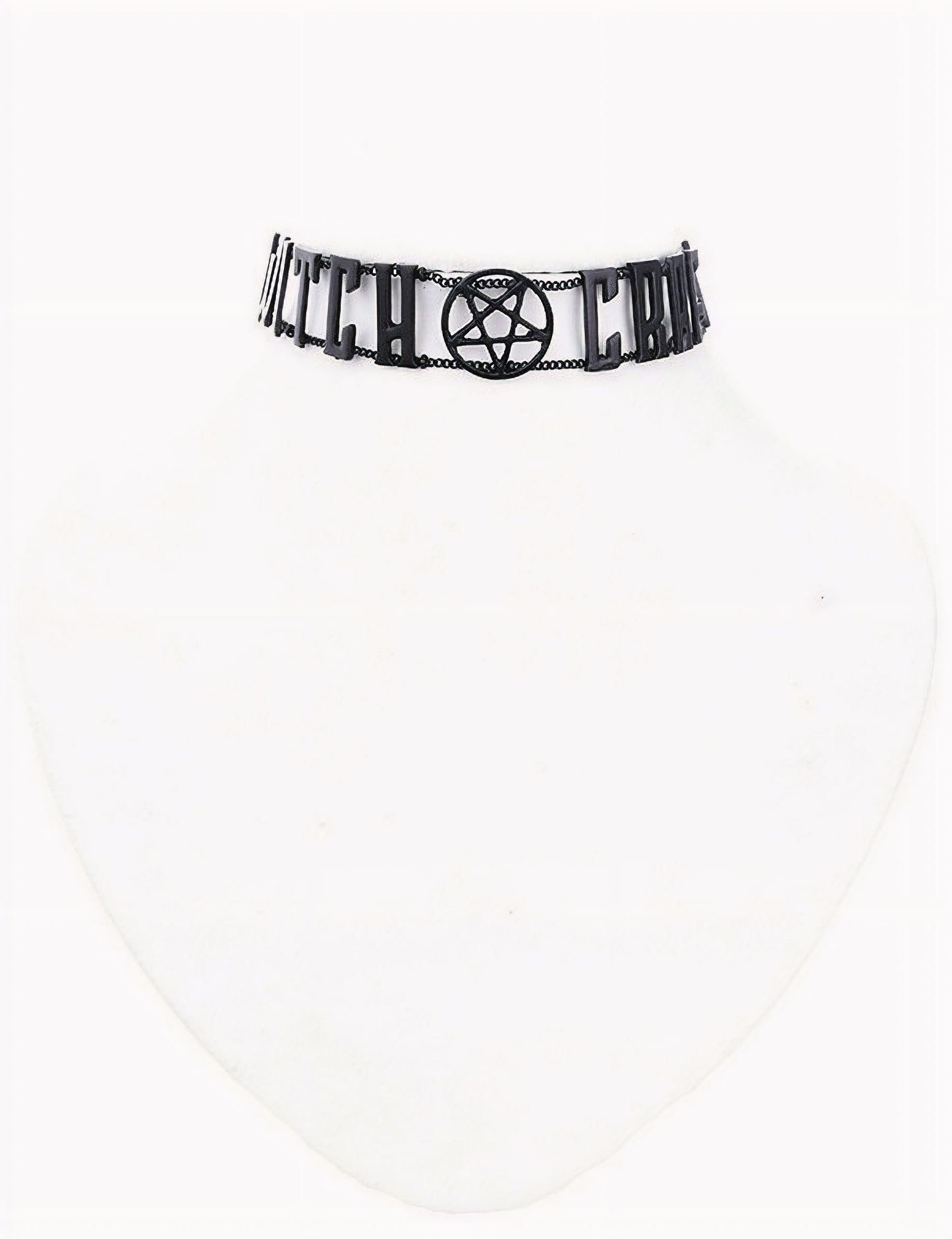 Witchcraft Black Chain Collar