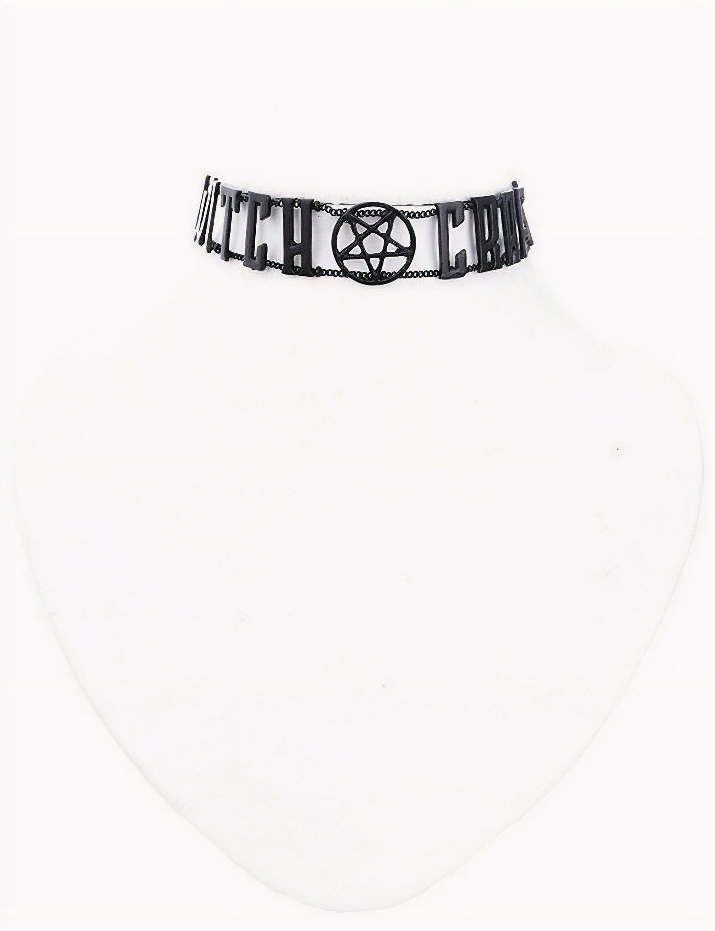 Witchcraft Black Chain Collar