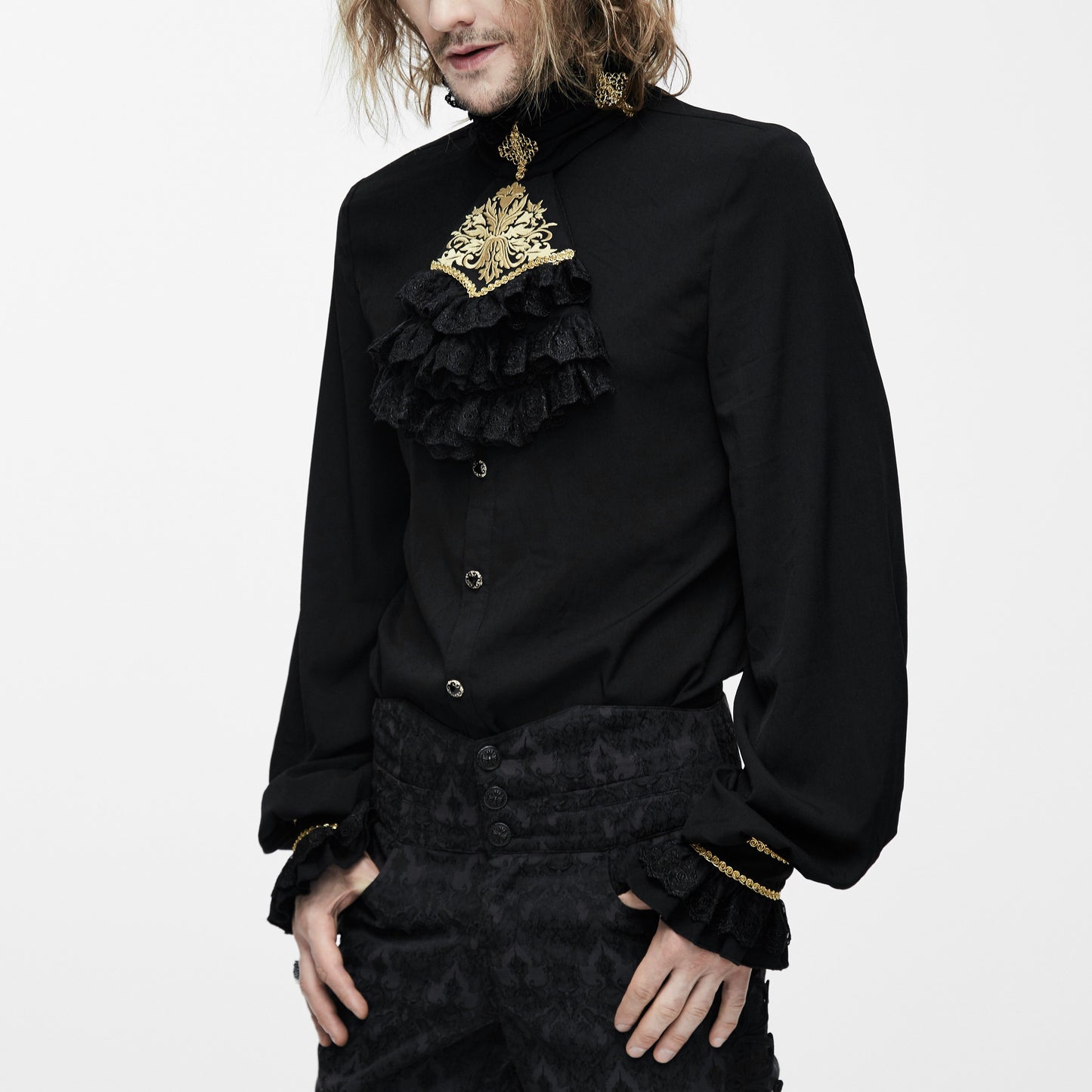 Shine Shirt Zwart