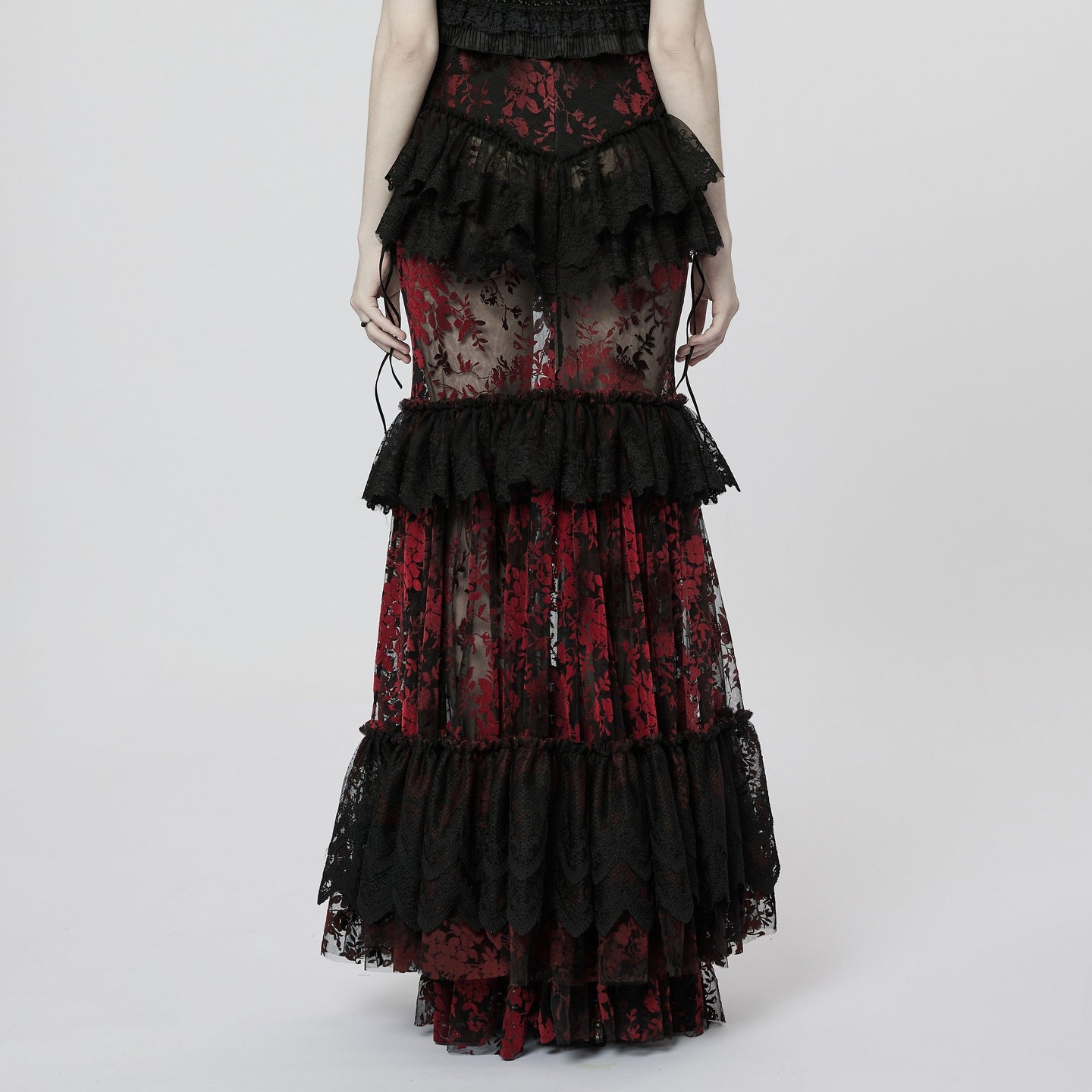 Full of Hope Rok Zwart - Rood