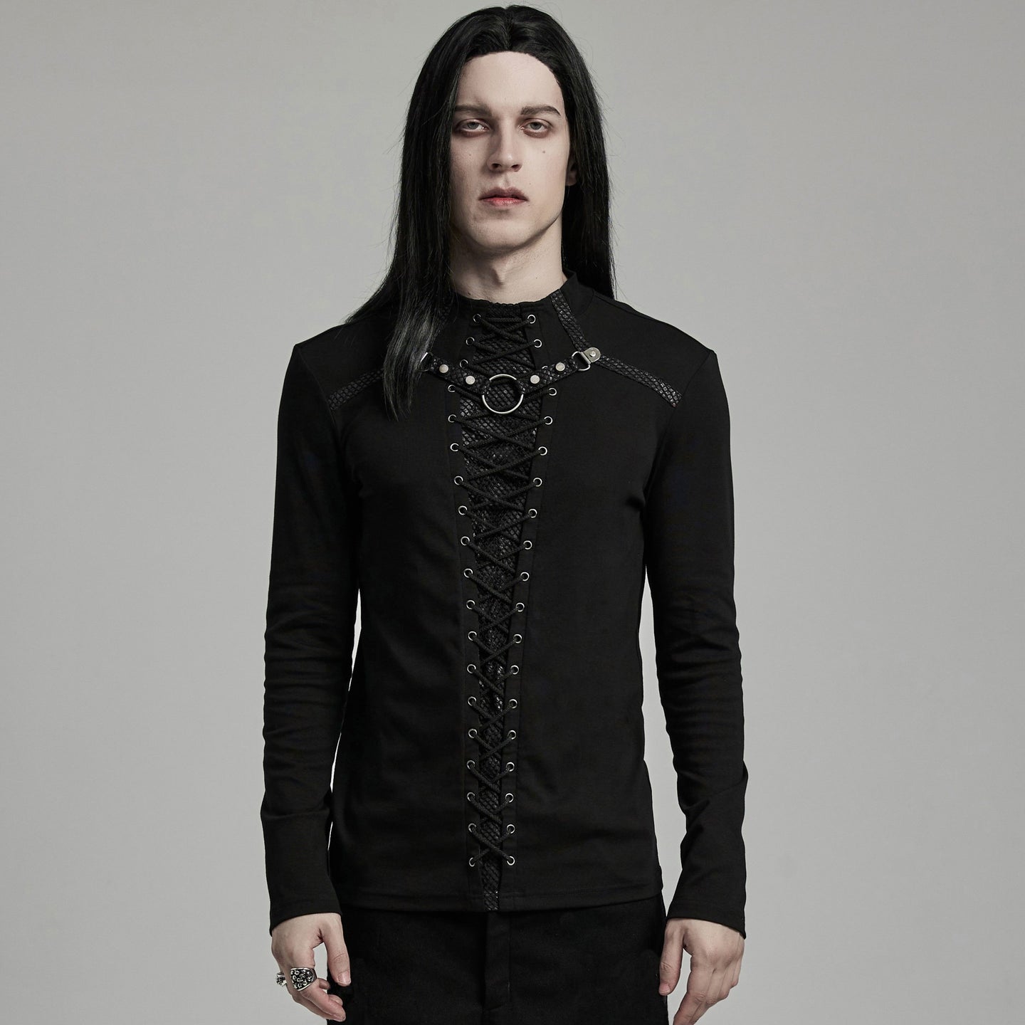 Cry Long Sleeve Top Zwart