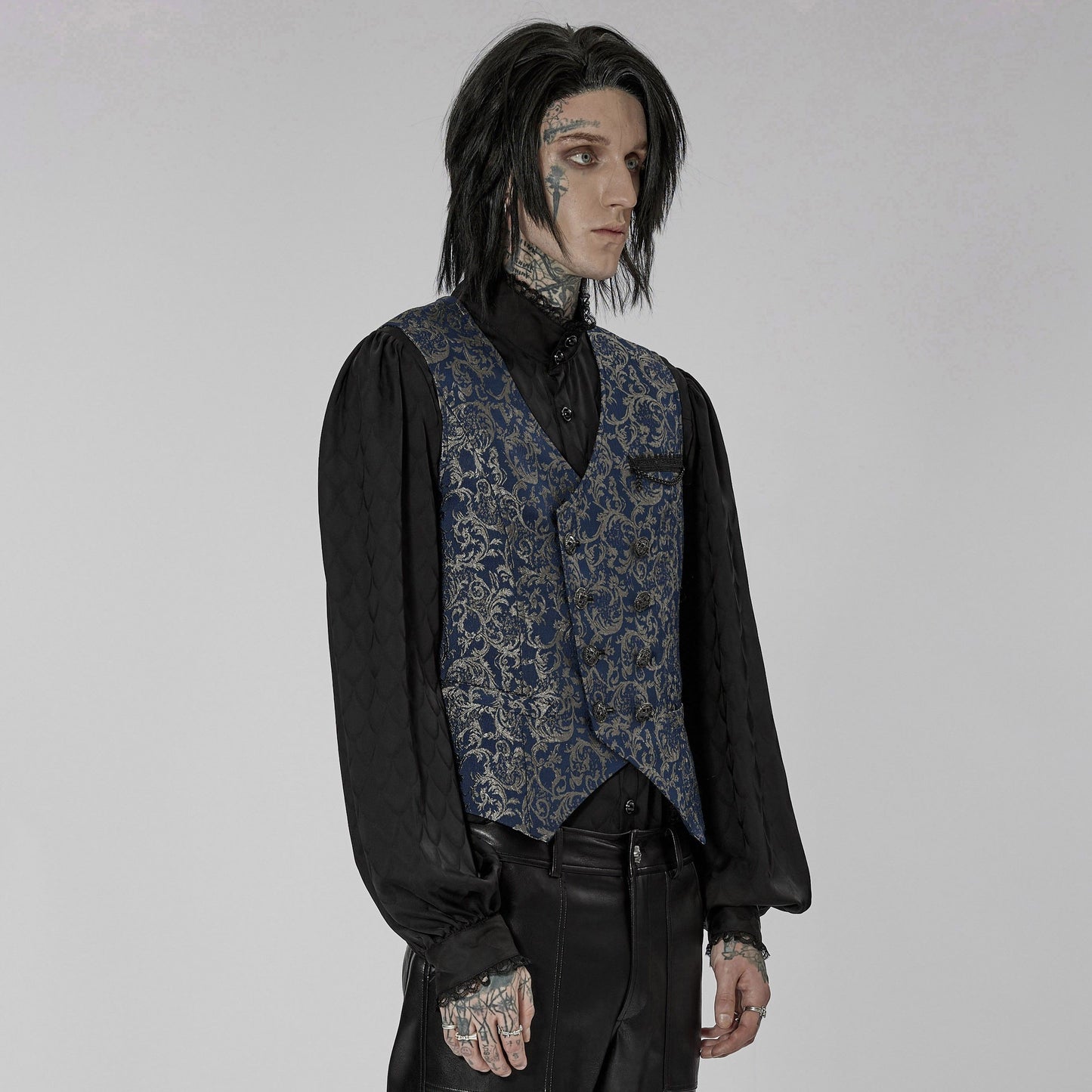 Somebody Waistcoat Blue