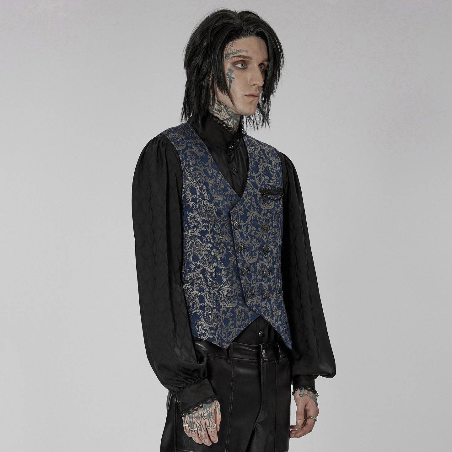 Somebody Waistcoat Blue