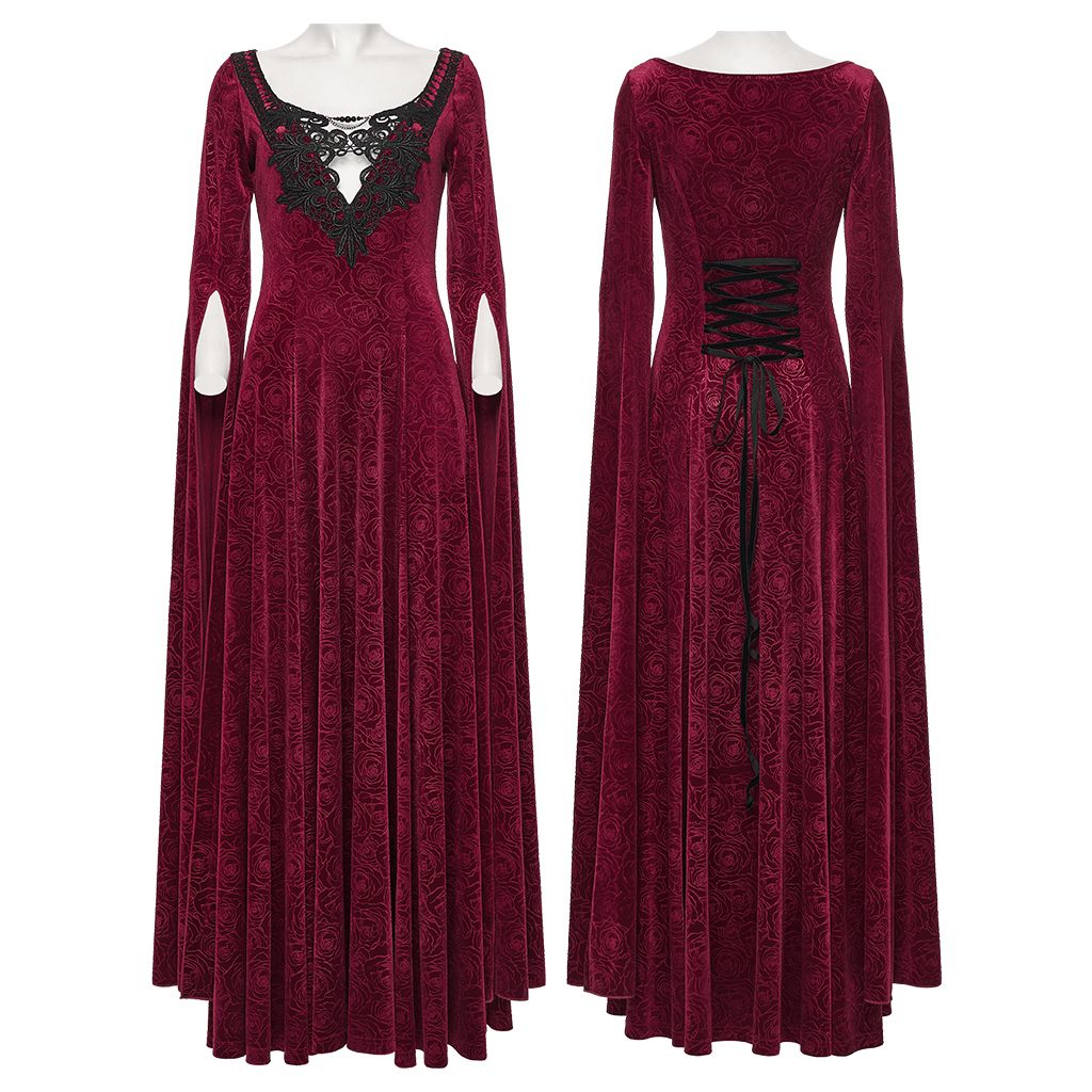 Empress Maxi Jurk Rood