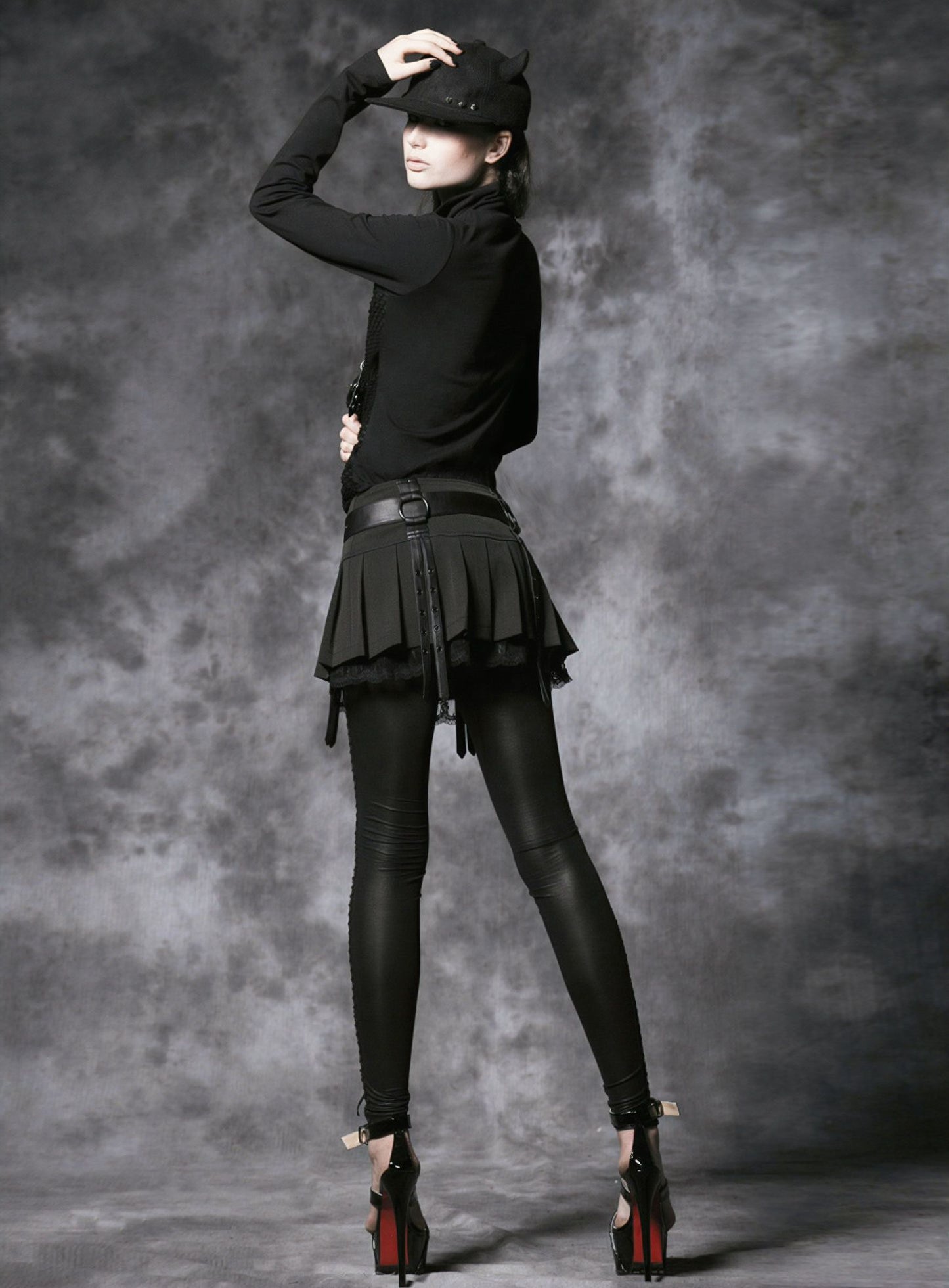 O-Ring Skirt Black