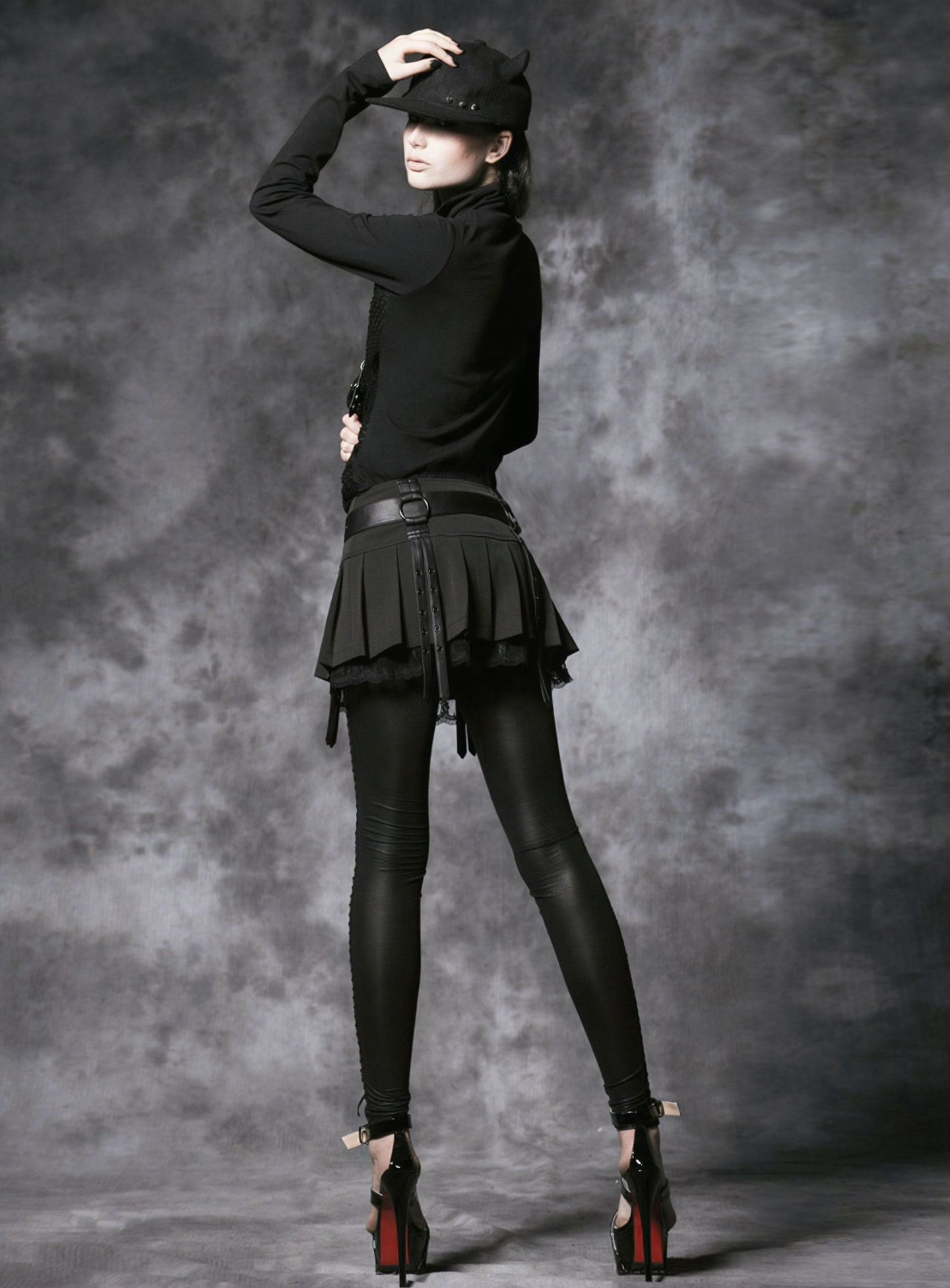 O-Ring Skirt Black