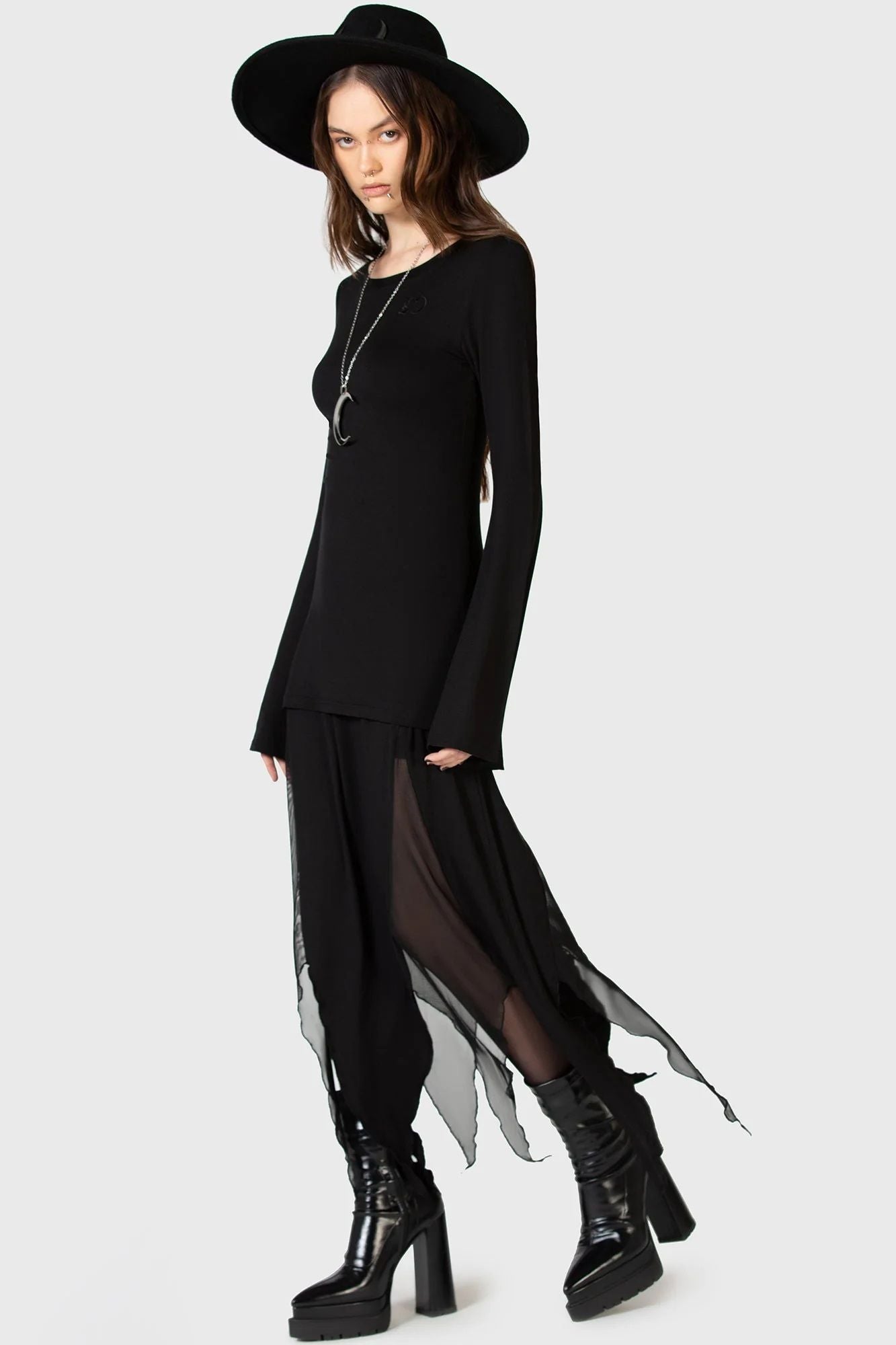 The Grimmer The Better Midi Rok