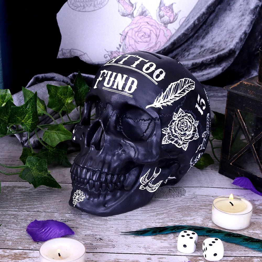 Tattoo Skull Spaarpot