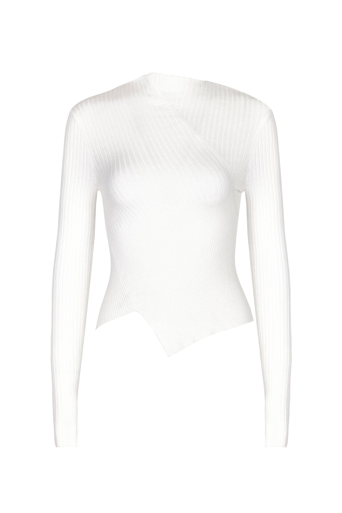 Never Knew You Longsleeve Top Wit