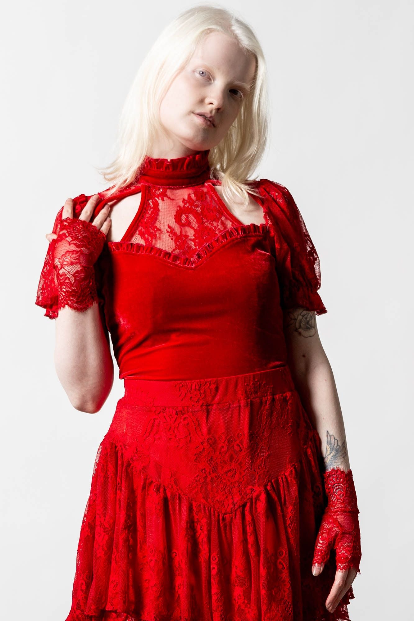 Killstar Endora Top Scarlet