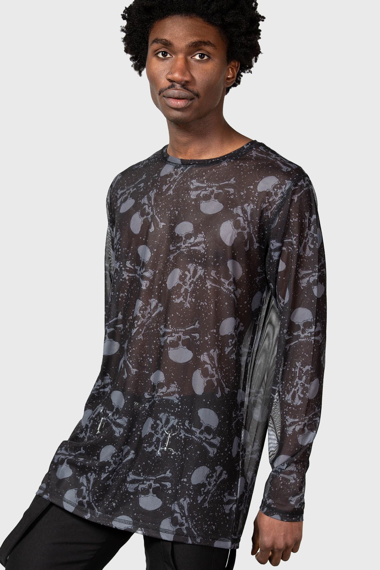 Killstar Fright Train Long Sleeve Top