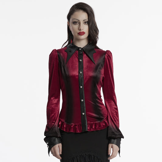 Expect Shirt Rood - Zwart