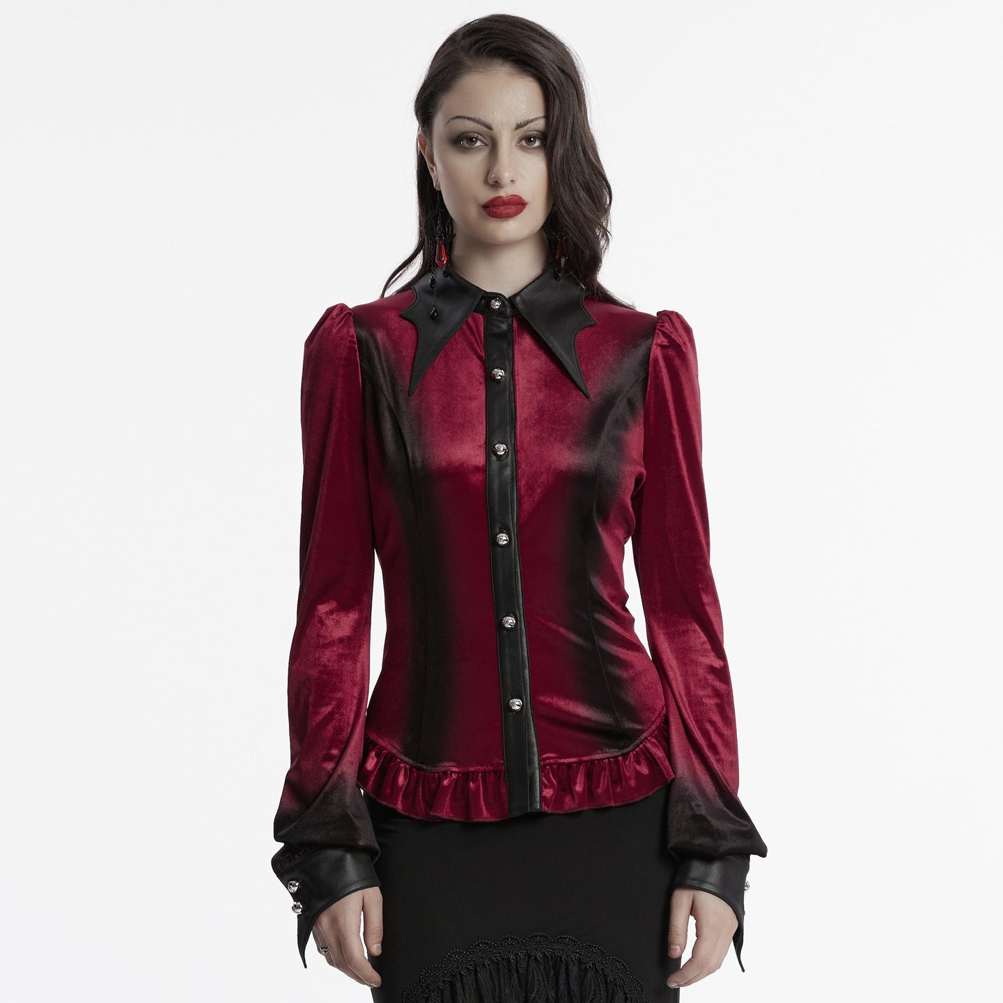 Expect Shirt Rood - Zwart