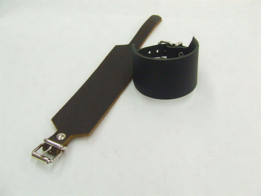 Polsband Zwart Plain 40 mm