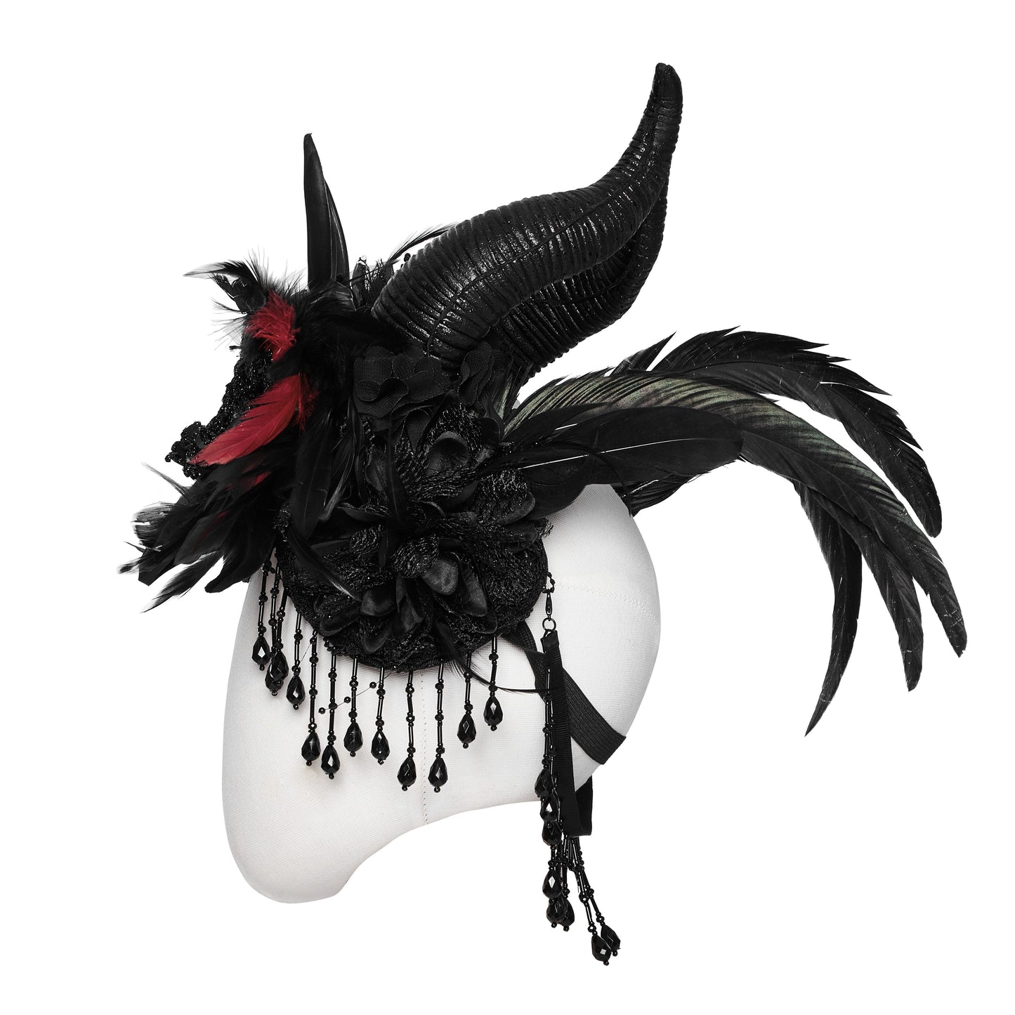 Masquerade Horned Headpiece