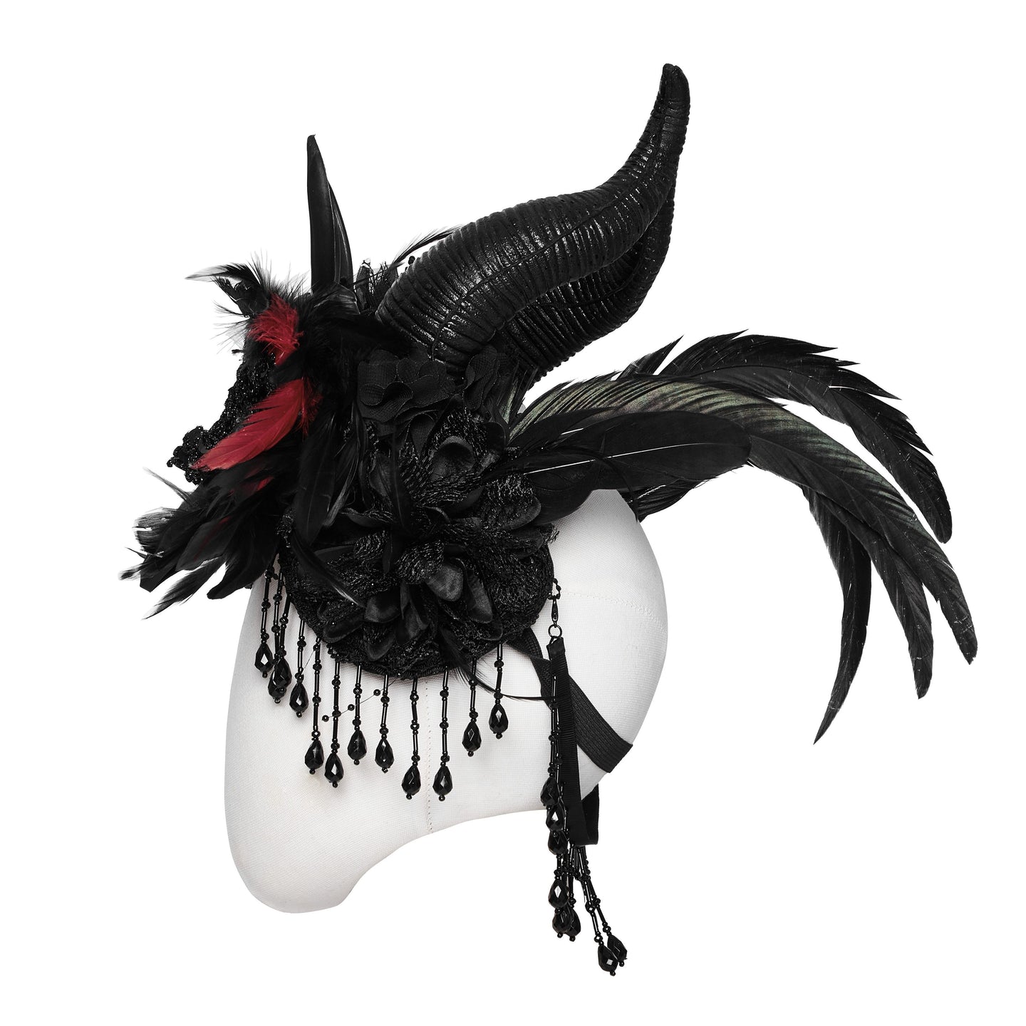 Masquerade Horned Headpiece